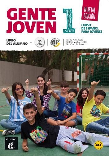 GENTE JOVEN 1 NUEVA EDICION LIBRO DEL ALUMNO + CD | 9788415620754