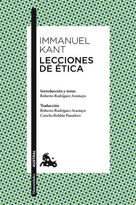 LECCIONES DE ETICA | 9788408041375 | KANT,IMMANUEL