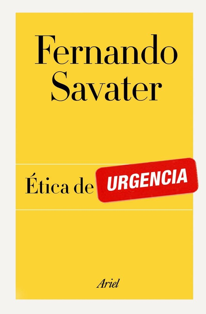 ETICA DE URGENCIA | 9788434404908 | SAVATER,FERNANDO