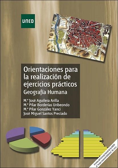 ORIENTACIONES PARA LA REALIZACION DE EJERCICIOS PRACTICOS. GEOGRAFIA HUMANA | 9788436261486 | AGUILERA ARILLA,MARIA JOSE