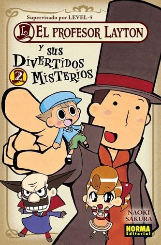 PROFESOR LAYTON Y SUS DIVERTIDOS MISTERIOS 2 | 9788467912630 | SAKURA,NAOKI