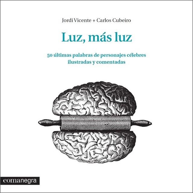 LUZ MAS LUZ 50 ULTIMAS PALABRAS DE PERSONAJES CELEBRES ILUSTRADAS Y COMENTADAS | 9788416033348 | CUBEIRO,CARLOS VICENTE,JORDI