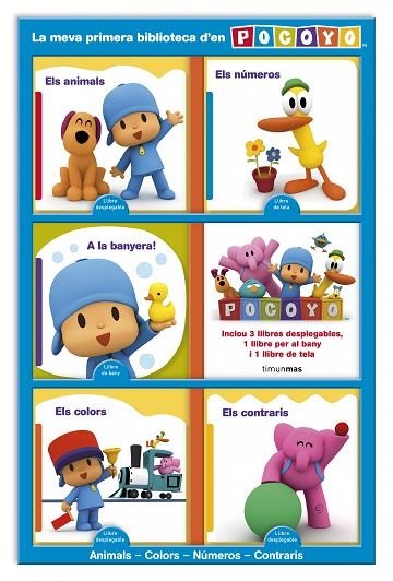 MEVA PRIMERA BIBLIOTECA D,EN POCOYO. ANIMALS,COLORS,NUMEROS I CONTRARIS | 9788490575321 | ZINKIA ENTERTAINMENT, S. A.