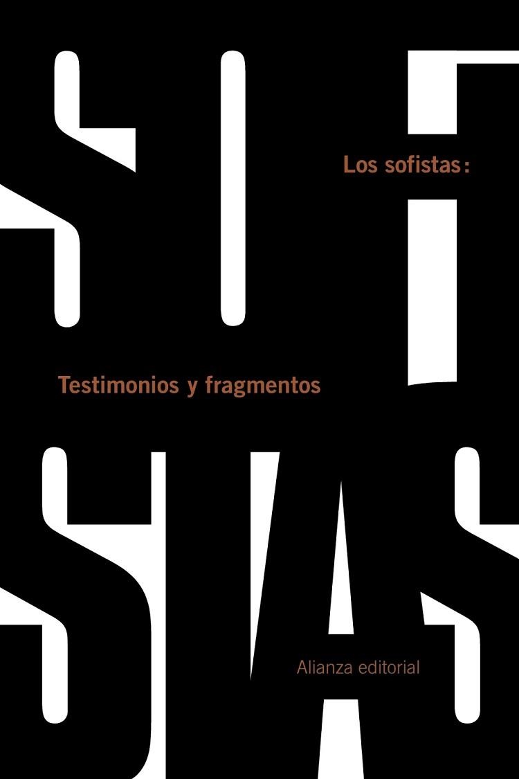 SOFISTAS: TESTIMONIOS Y FRAGMENTOS | 9788420674650