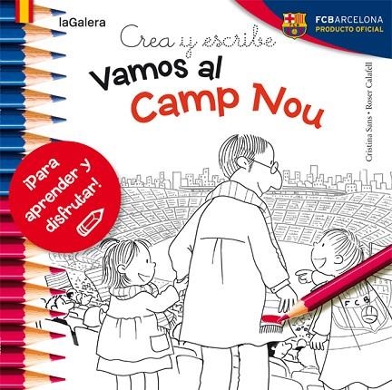 VAMOS AL CAMP NOU. LLETRA CURSIVA | 9788424654986 | SANS MESTRE, CRISTINA