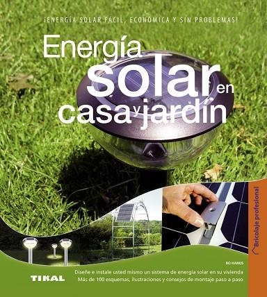 ENERGIA SOLAR EN CASA Y JARDIN | 9788499281612 | HANUS,BO