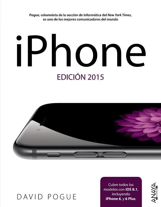 IPHONE EDICION 2015 | 9788441536791 | POGUE,DAVID