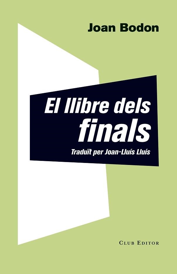 LLIBRE DELS FINALS | 9788473291927 | BODON,JOAN