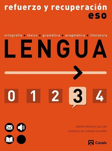 LENGUA REFUERZO Y RECUPERACION ESO NIVEL 3 | 9788421854860 | MINGUEZ GALLEGO,ANDRES RUBIA GUIJARRO,ANDRES DE LA