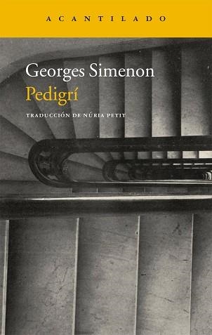 PEDIGRI | 9788416011643 | SIMENON,GEORGES