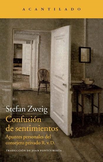 CONFUSION DE SENTIMIENTOS | 9788415689973 | ZWEIG,STEFAN