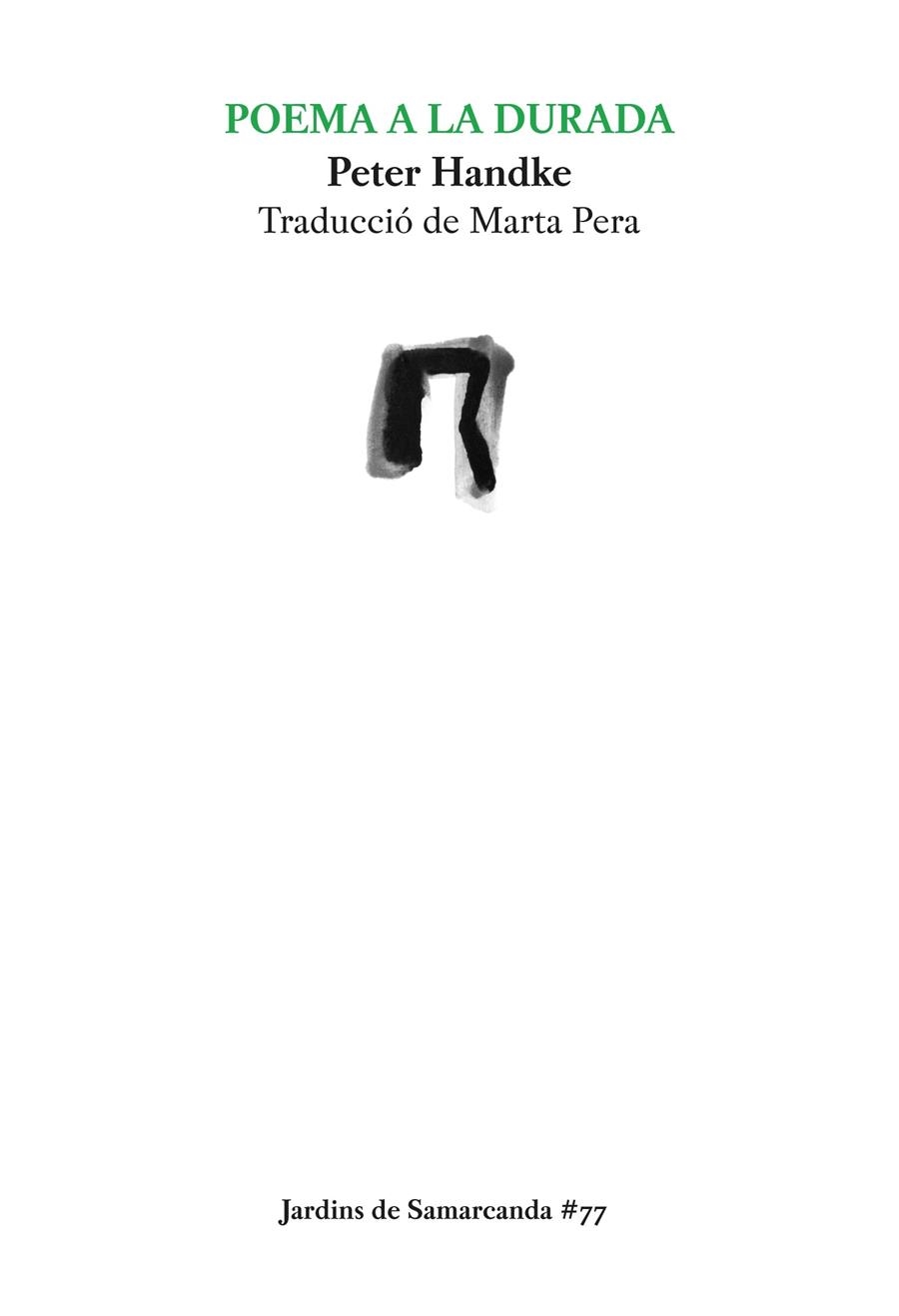 POEMA A LA DURADA | 9788497665513 | HANDKE,PETER