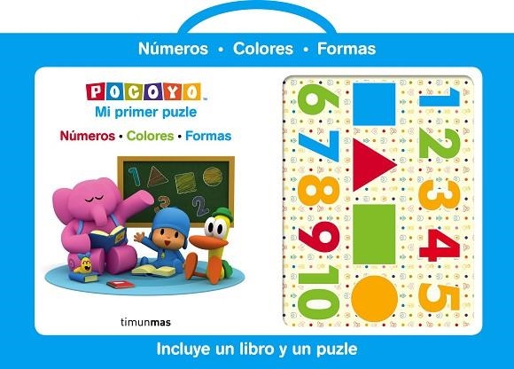 POCOYO MI PRIMER PUZLE, NUMEROS, COLORES, FORMAS | 9788408145530 | ZINKIA ENTERTAINMENT, S. A.