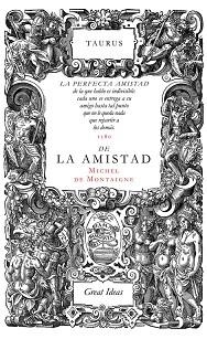 DE LA AMISTAD | 9788430616572 | MONTAIGNE,MICHEL DE