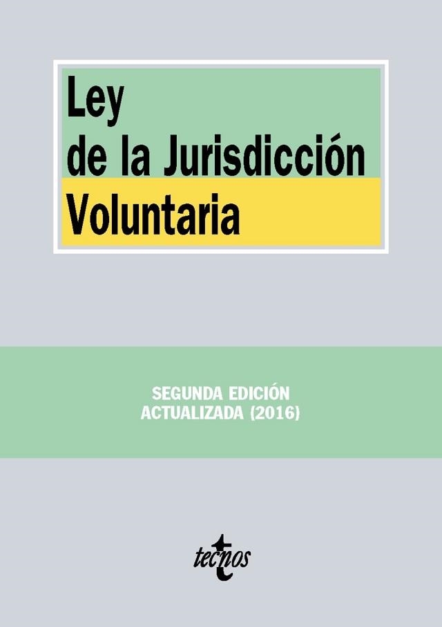 LEY DE LA JURISDICCION VOLUNTARIA | 9788430968756