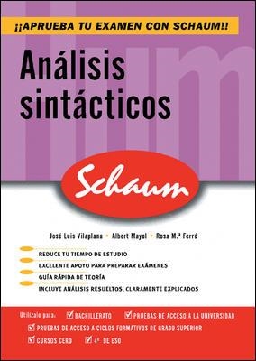 ANALISIS SINTACTICOS | 9788448198626 | VILAPLANA,JOSE LUIS MAYOL,ALBERT FERRE,ROSA Mª