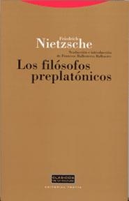 FILOSOFOS PREPLATONICOS | 9788481645910 | NIETZSCHE,FRIEDRICH