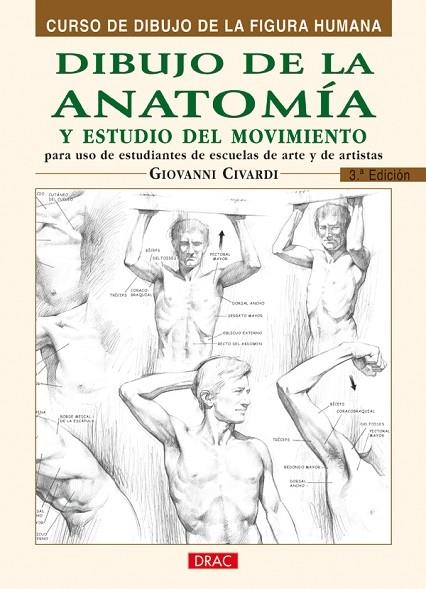 DIBUJO DE LA ANATOMIA Y ESTUDIO DEL MOVIMIENTO | 9788495873606 | CIVARDI,GIOVANNI