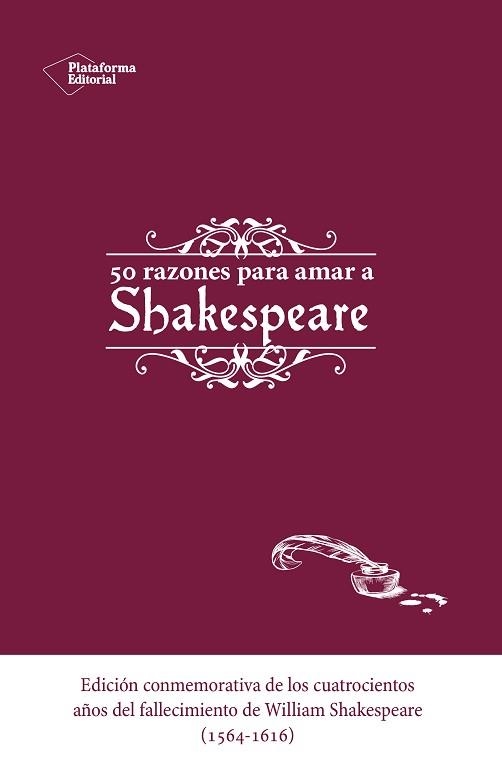 50 RAZONES PARA AMAR A SHAKESPEARE | 9788416620173