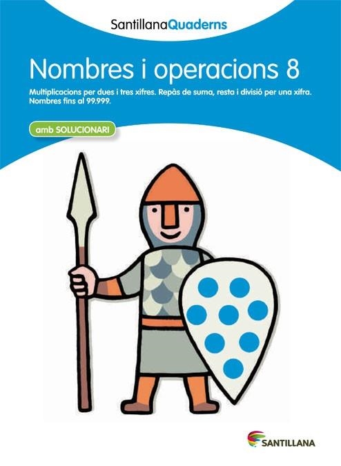 NOMBRES I OPERACIONS 8 AMB SOLUCIONARI | 9788468013893 | VARIOS AUTORES