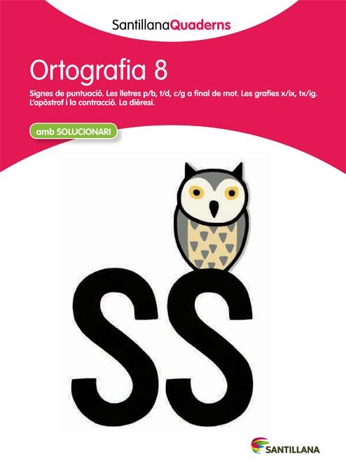 ORTOGRAFIA 8 AMB SOLUCIONARI | 9788468013732 | VARIOS AUTORES