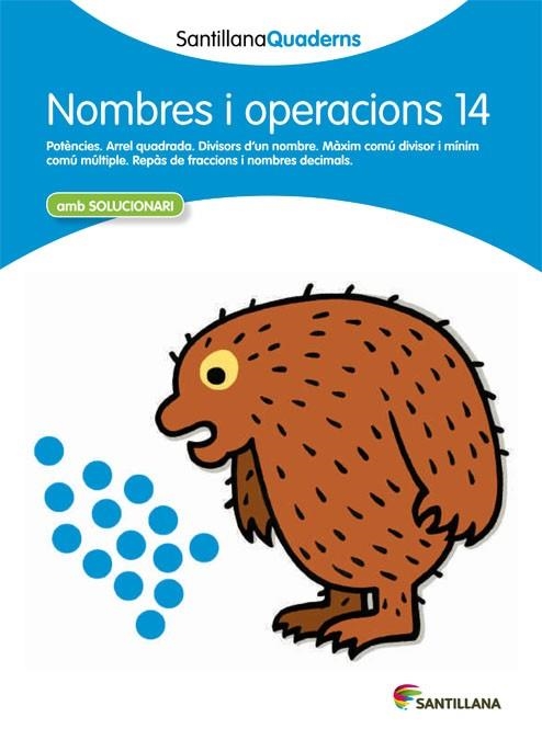 NOMBRES I OPERACIONS 14 AMB SOLUCIONARI | 9788468013954 | VARIOS AUTORES