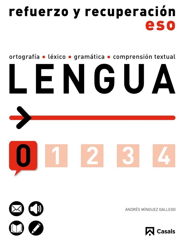 LENGUA REFUERZO Y RECUPERACION ESO NIVEL 0 | 9788421854846 | MINGUEZ GALLEGO,ANDRES