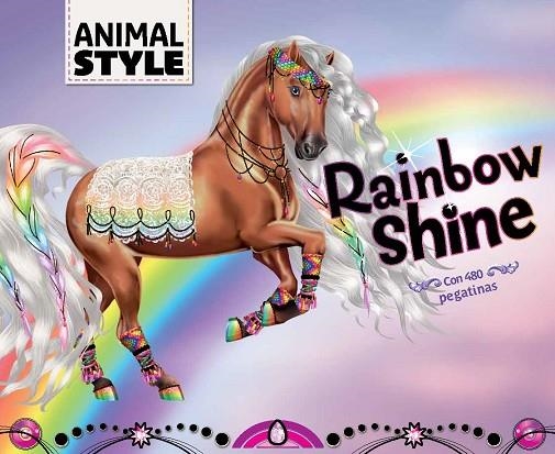 RAINBOW SHINE+PEGATINAS+PLANTILLAS | 9788868219062 | VARIOS AUTORES