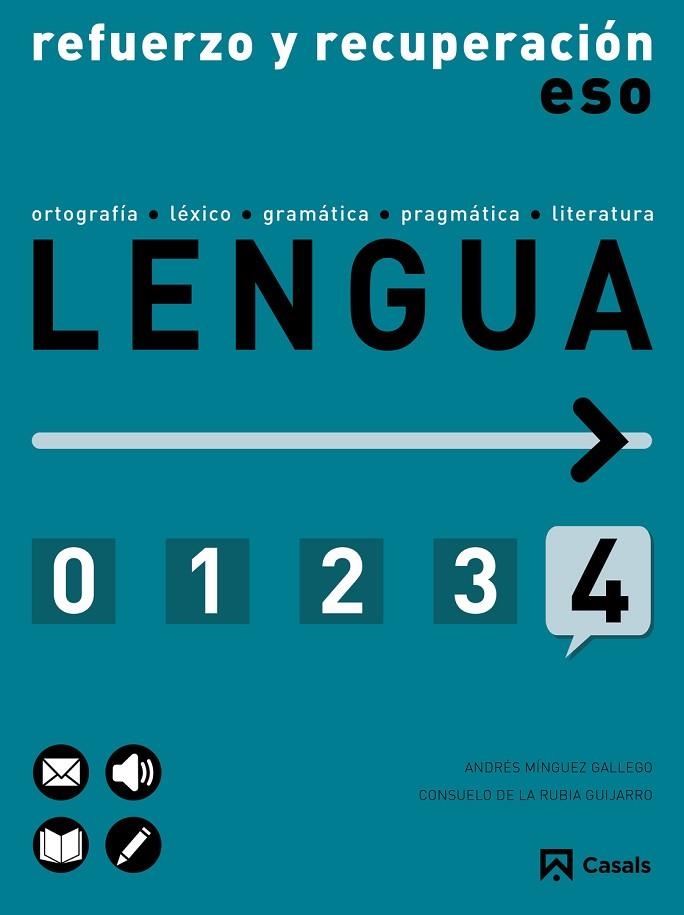 LENGUA REFUERZO Y RECUPERACION ESO NIVEL 4 | 9788421857533 | MINGUEZ GALLEGO,ANDRES RUBIA GUIJARRO,ANDRES DE LA