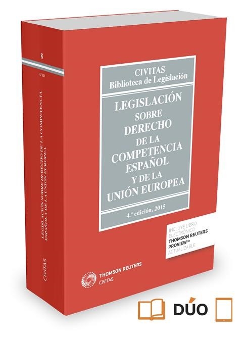 LEGISLACION SOBRE DERECHO DE LA COMPETENCIA ESPAÑOL Y COMUNITARIO | 9788447050673