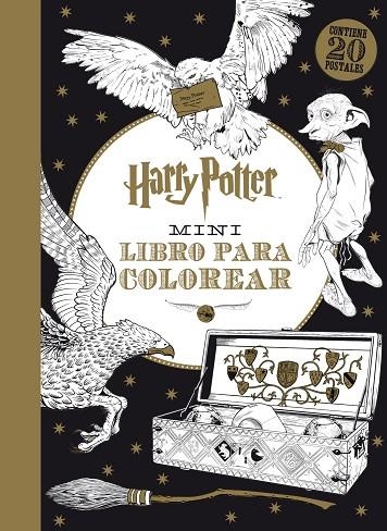 MINI LIBRO PARA COLOREAR+20 POSTALES | 9788868219505 | POTTER,HARRY