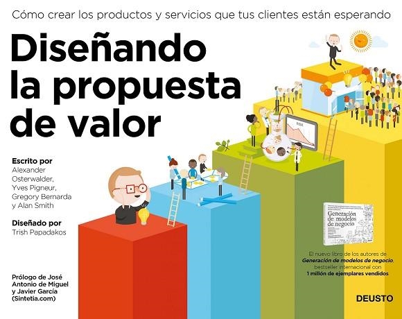 DISEÑANDO LA PROPUESTA DE VALOR. COMO CREAR LOS PRODUCTOS Y SERVICIOS QUE TUS CLIENTES ESTAN ESPERANDO | 9788423419517 | OSTERWALDER,ALEXANDER PIGNEUR,YVES BERNARDA,GREGORY SMITH,ALAN PAPADAKOS,TRISH