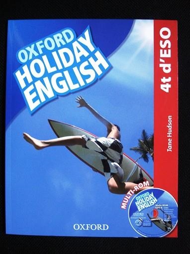 HOLIDAY ENGLISH 4 ESO+CD --CATALA-- | 9780194014571 | HUDSON, JANE