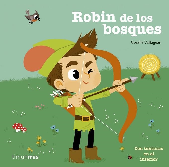 ROBIN DE LOS BOSQUES CON TEXTURAS | 9788408154860 | VALLAGEAS,CORALIE