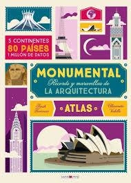 ATLAS MONUMENTAL RECORDS Y MARAVILLAS DE LA ARQUITECTURA | 9788416690039 | TAVERNIER,SARAH VERHILLE,ALEXANDRE