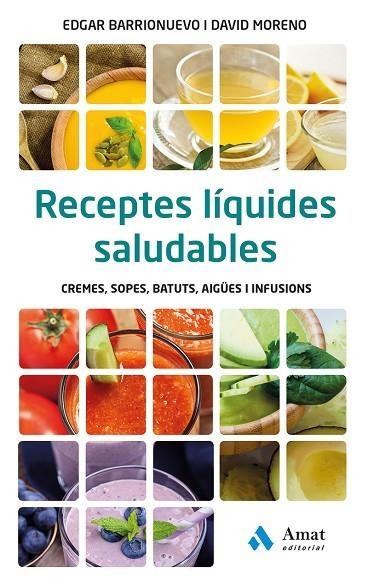 RECEPTES LIQUIDES SALUDABLES. CREMES, SOPES, BATUTS, AIGUES I INFUSIONS | 9788497358828 | BARRIONUEVO,EDGAR MORENO,DAVID