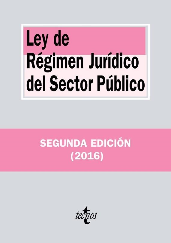 LEY DE REGIMEN JURIDICO DEL SECTOR PUBLICO | 9788430970636