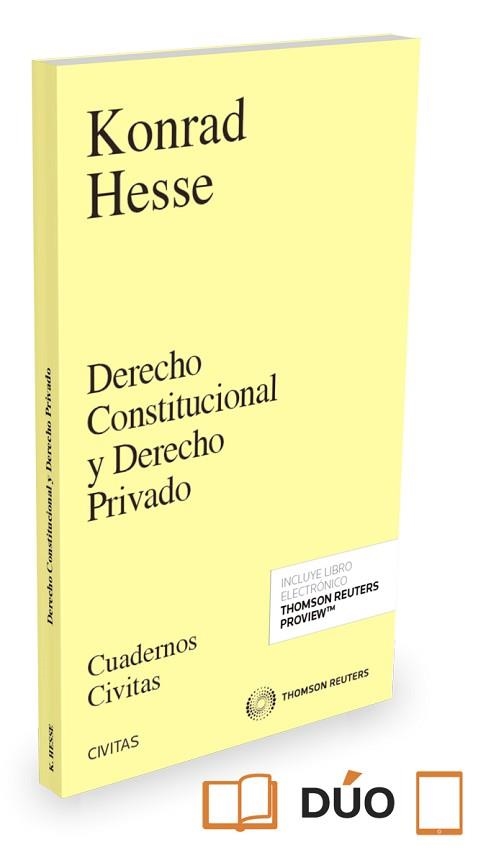 DERECHO CONSTITUCIONAL Y DERECHO PRIVADO | 9788491359661 | HESSE,KONRAD