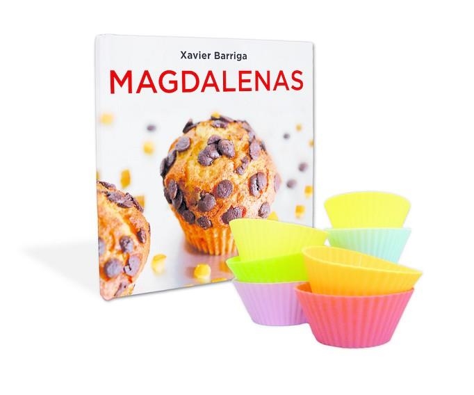 CAJA DE MAGDALENAS + 9 MOLDES DE SILICONA | 9788425345418 | BARRIGA,XAVIER