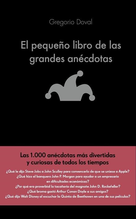 PEQUEÑO LIBRO DE LAS GRANDES ANECDOTAS | 9788416928071 | DOVAL HUECAS,GREGORIO