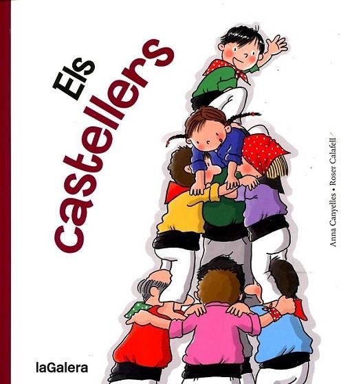 ELS CASTELLERS (LLETRA LLIGADA9 | 9788424642358 | CANYELLES,ANNA CALAFELL,ROSER