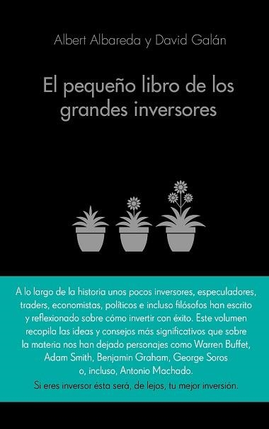 PEQUEÑO LIBRO DE LOS GRANDES INVERSORES. LAS MEJORES CITAS DE LOS MEJORES INVERSORES | 9788416253517 | ALBAREDA,ALBERT GALAN,DAVID