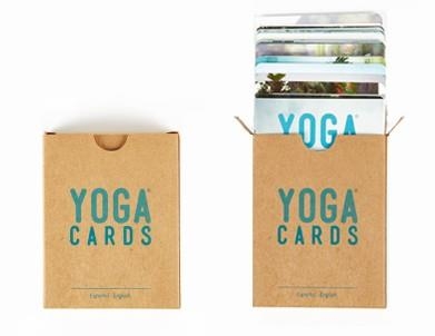 YOGA CARDS ESPAÑOL-INGLES 60 TARJETAS + GLOSARIO | 9788416605606 | MOURE, PIA