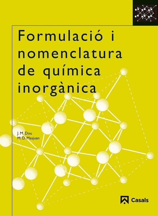 FORMULACIO I NOMENCLATURA DE QUIMICA INORGANICA | 9788421831021 | MASJUAN,M.D. DOU,J.M.