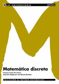 MATEMATICA DISCRETA | 9788466730679 | CIRRE TORRES,FRANCISO JAVIER