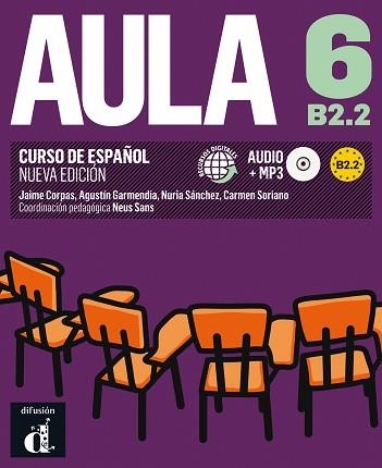 AULA 6 B2.2 CURSO DE ESPAÑOL NUEVA EDICION | 9788415846987 | VVAA