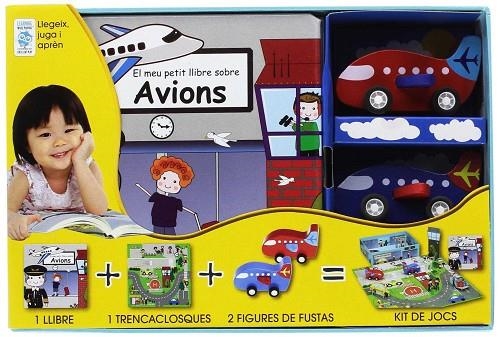 MEU PETIT LLIBRE SOBRE AVIONS+2 FIGURES+TRENCACLOSQUES | 9788778846808 | A.A.V.V.