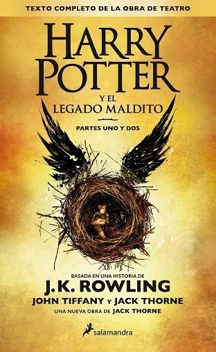 HARRY POTTER Y EL LEGADO MALDITO PARTES UNO Y DOS | 9788498387544 | ROWLING,J.K. THORNE,JACK TIFFANY,JOHN