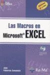 MACROS EN EXCEL (VERSIONES 97 A 2007) | 9788478978052 | PALLEROLA COMAMALA,JUAN