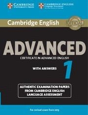 CAMBRIDGE CERTIFICATE IN ADVANCED ENGLISH 1 WITH ANSWERS | 9781107653511 | CAMBRIDGE ENGLISH LANGUAGE ASSESSMENT